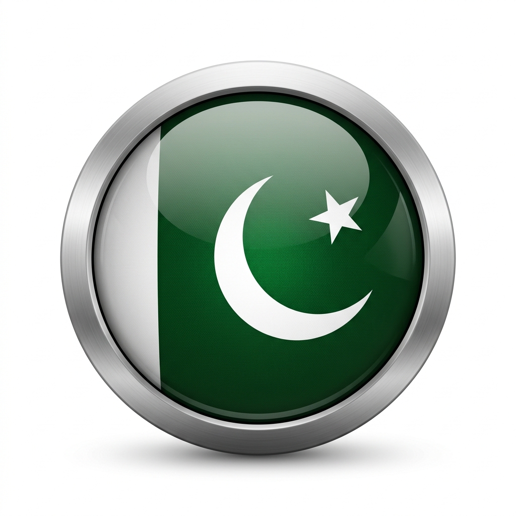 Pakistan Flag Badge